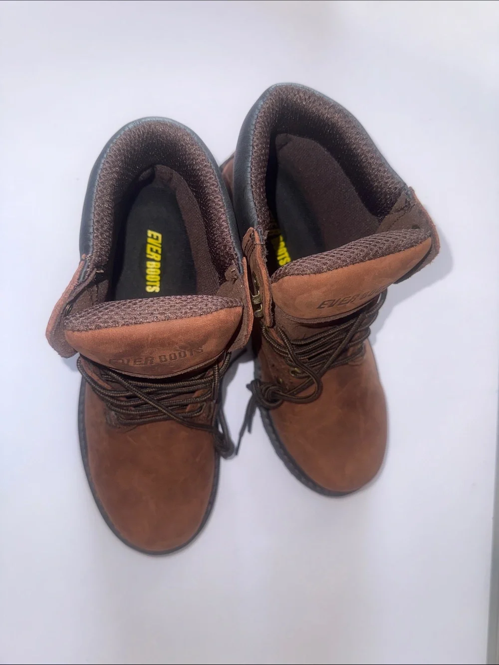 EVER BOOTS brown nubuck